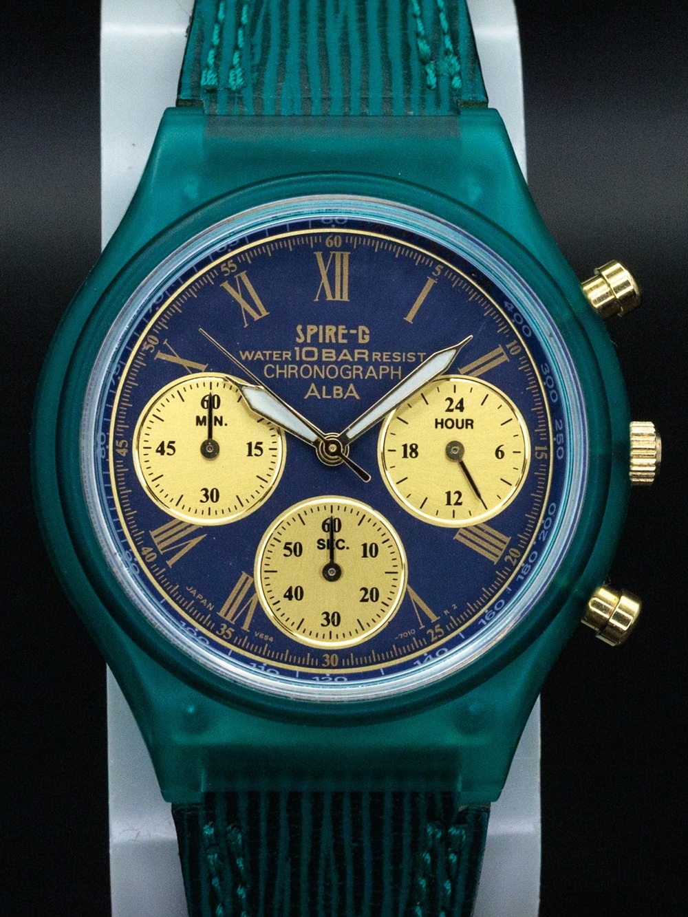 Seiko Alba RARE Spire-G V654-7000 Vintage 36mm JDM Import Chronograph
